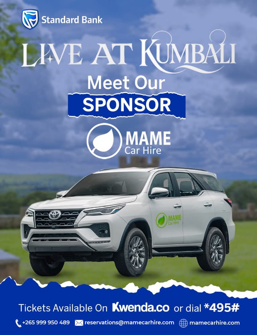 Let's go with:  *"Shifting Gears: MAME CAR HIRE Sponsors Kumbali Event"